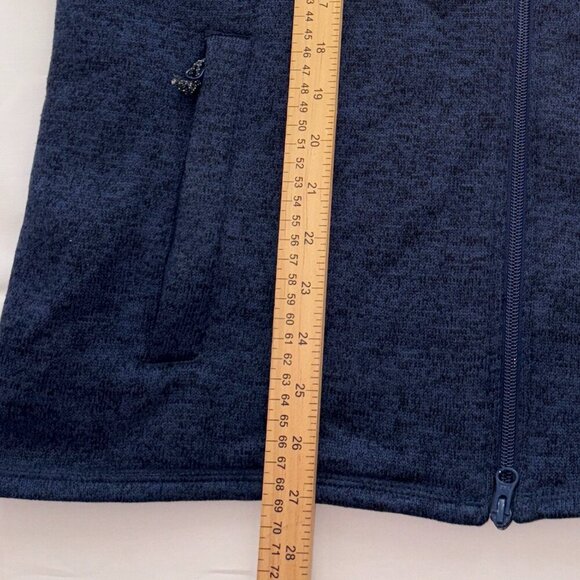 Men's Jonnie-O Double Zipper Navy Wes Vest - Prep Golf AT&T - Large - Picture 5 of 10